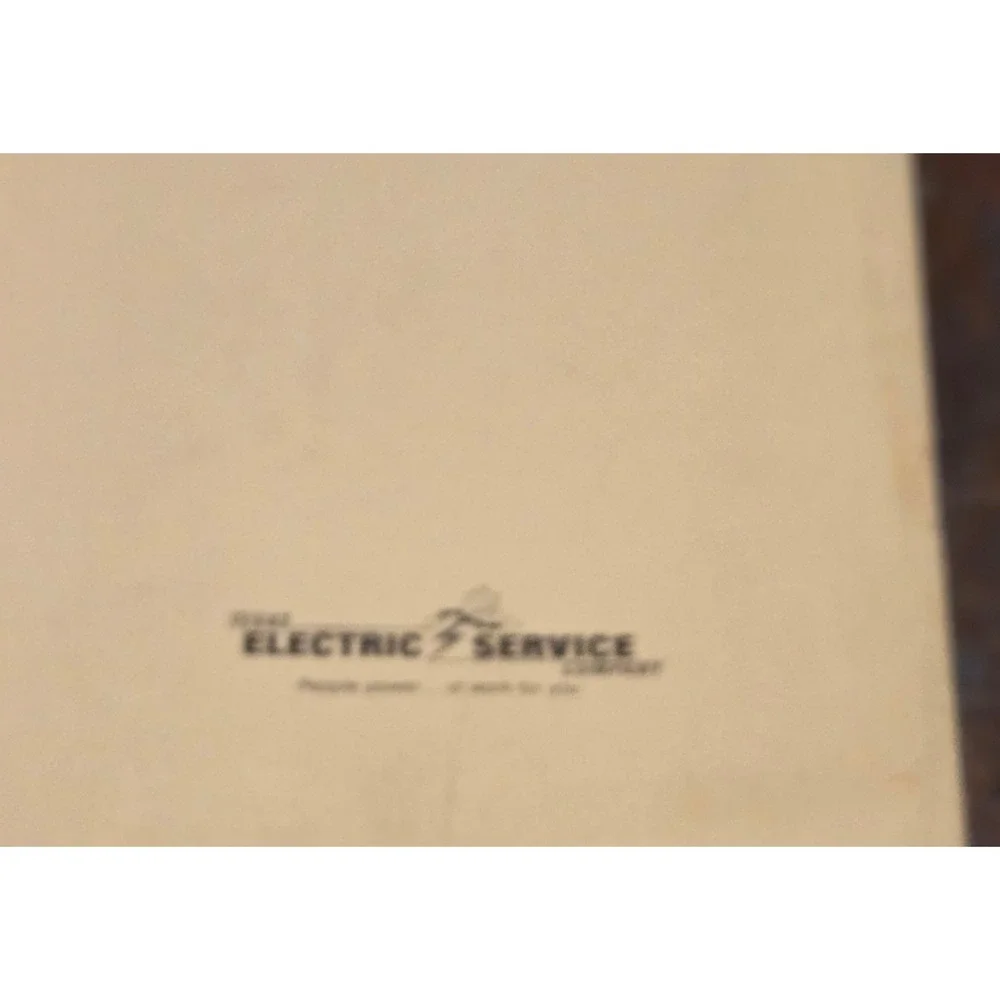 Texas Electric Service Co Holiday Recipes Booklet Set 1970 Pink Vintage